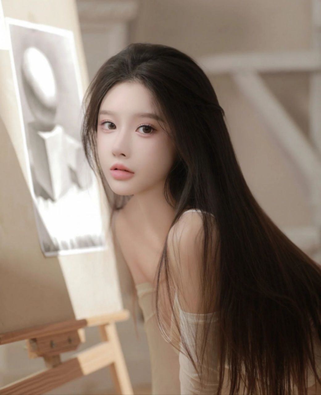 穿搭模特Nysa