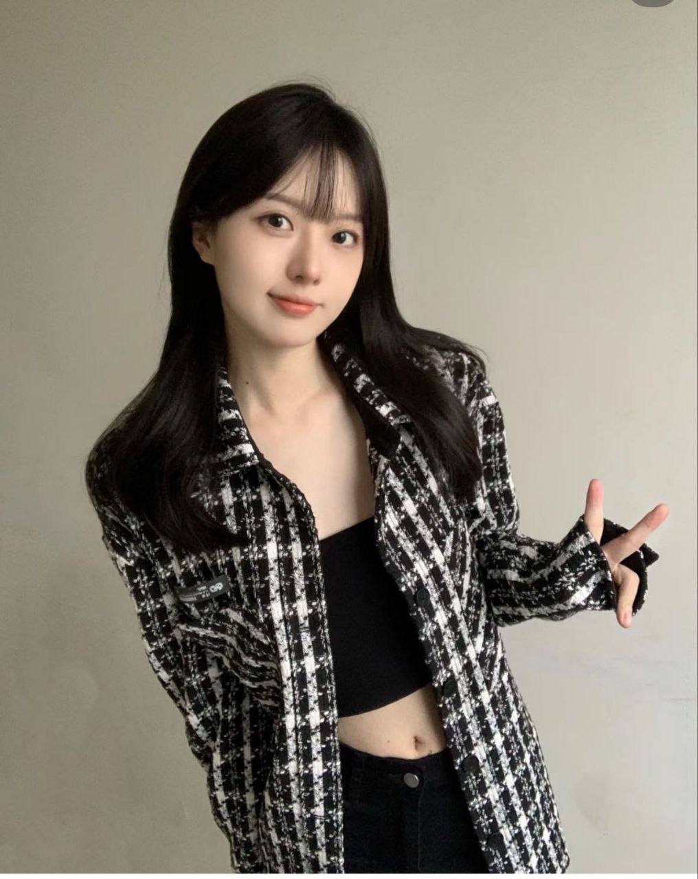 天然美素颜绫瑶