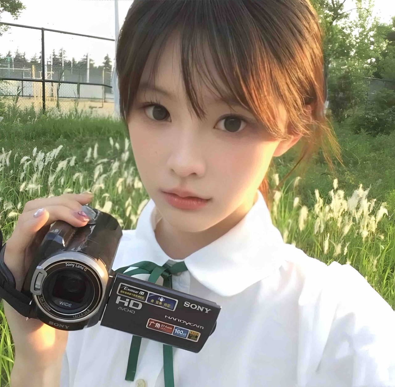 纯欲校园感昕珂