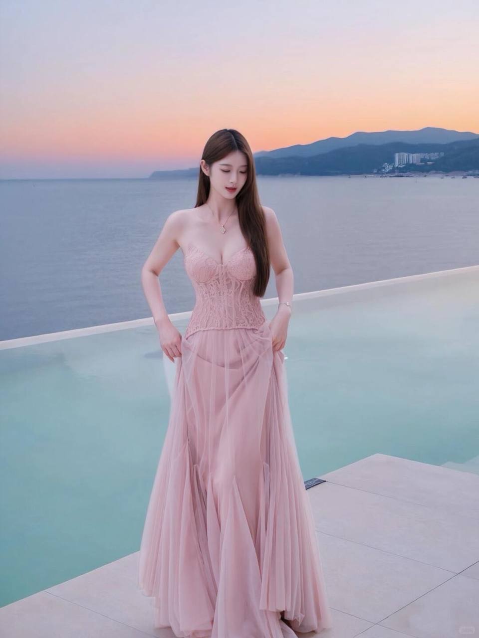 甜美长腿女友Melin