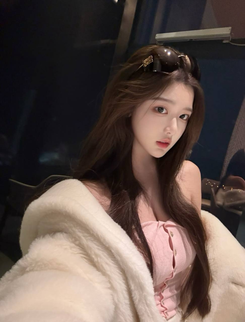 细长美腿模特Geraldine
