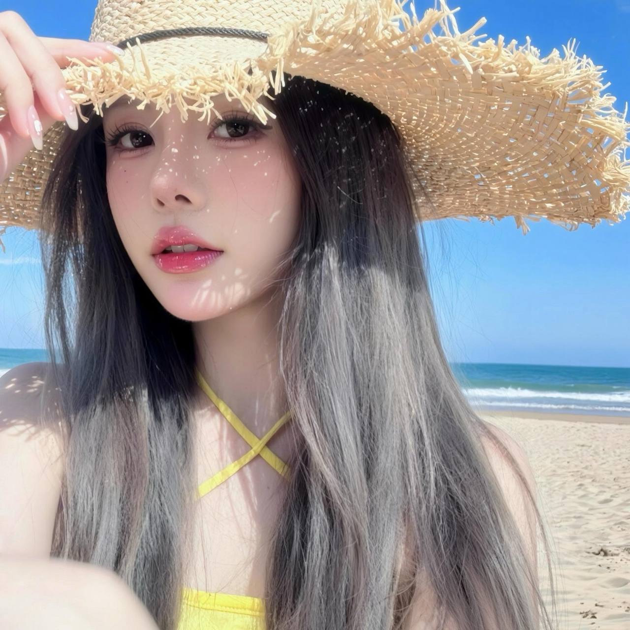 气质灵动美女安莉