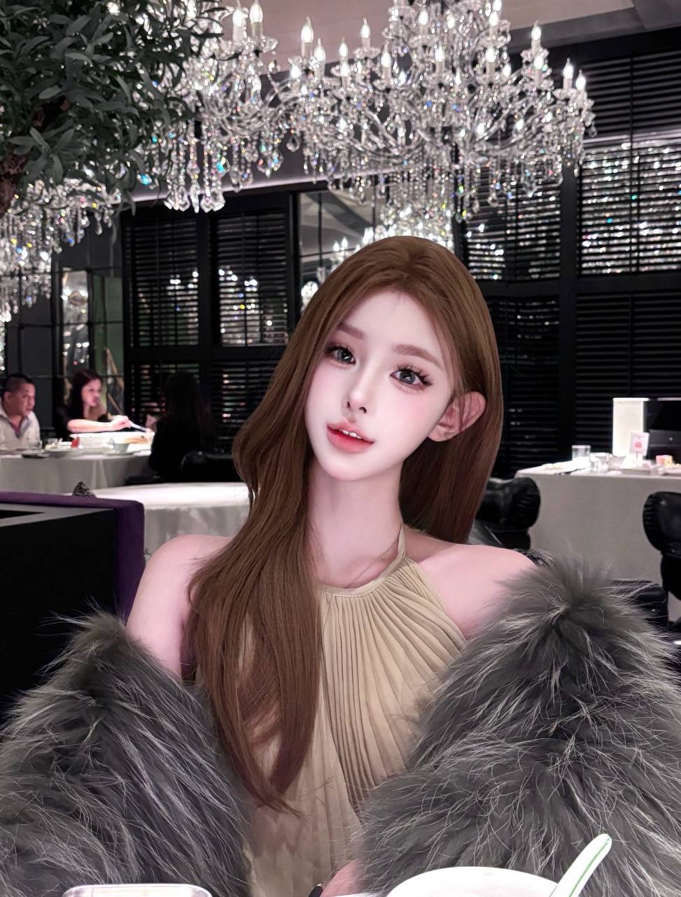 精致美妆网红阿夏