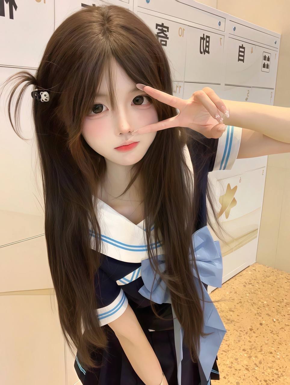 纯白净清秀girl晴伊