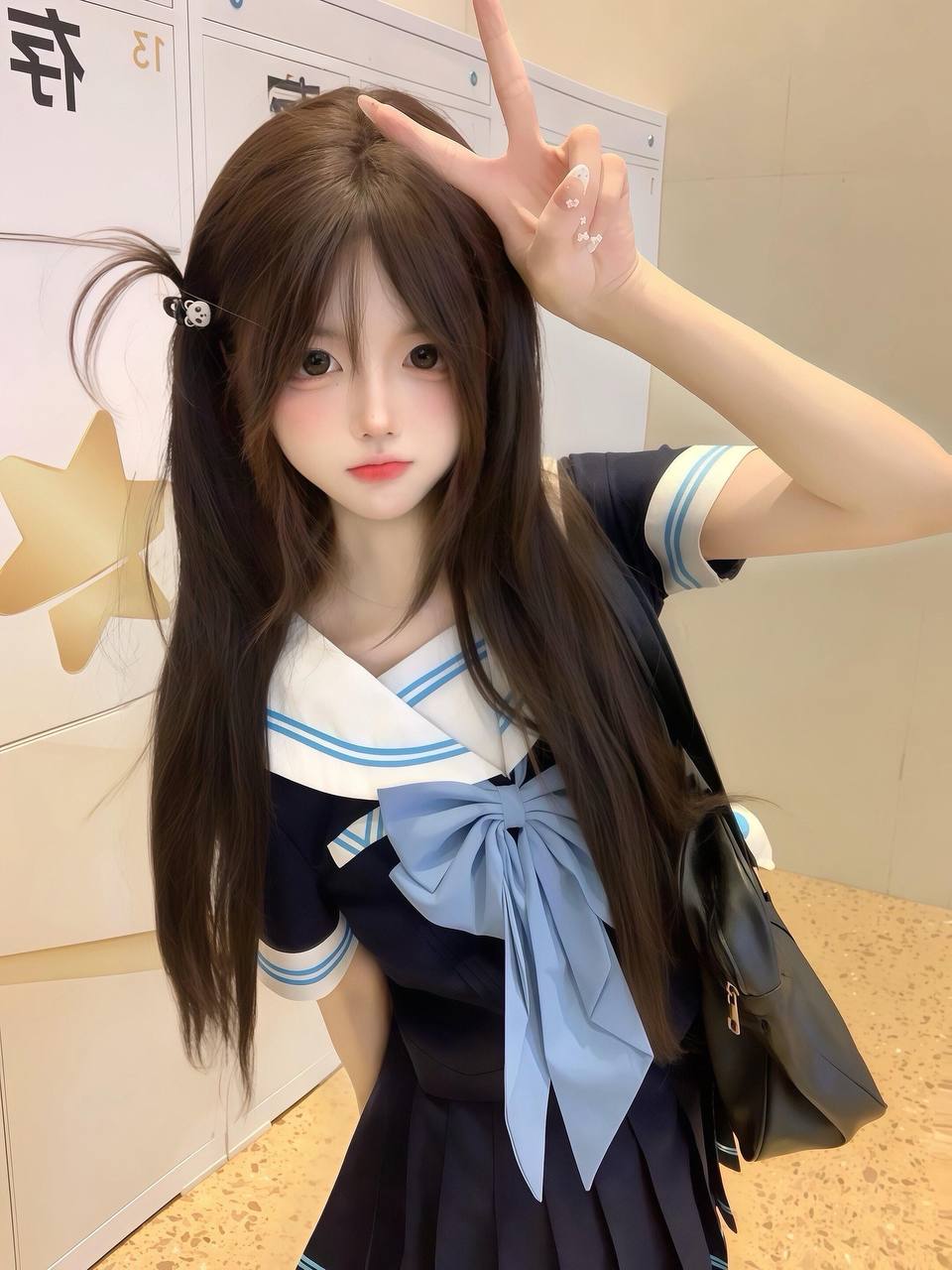 纯白净清秀girl晴伊